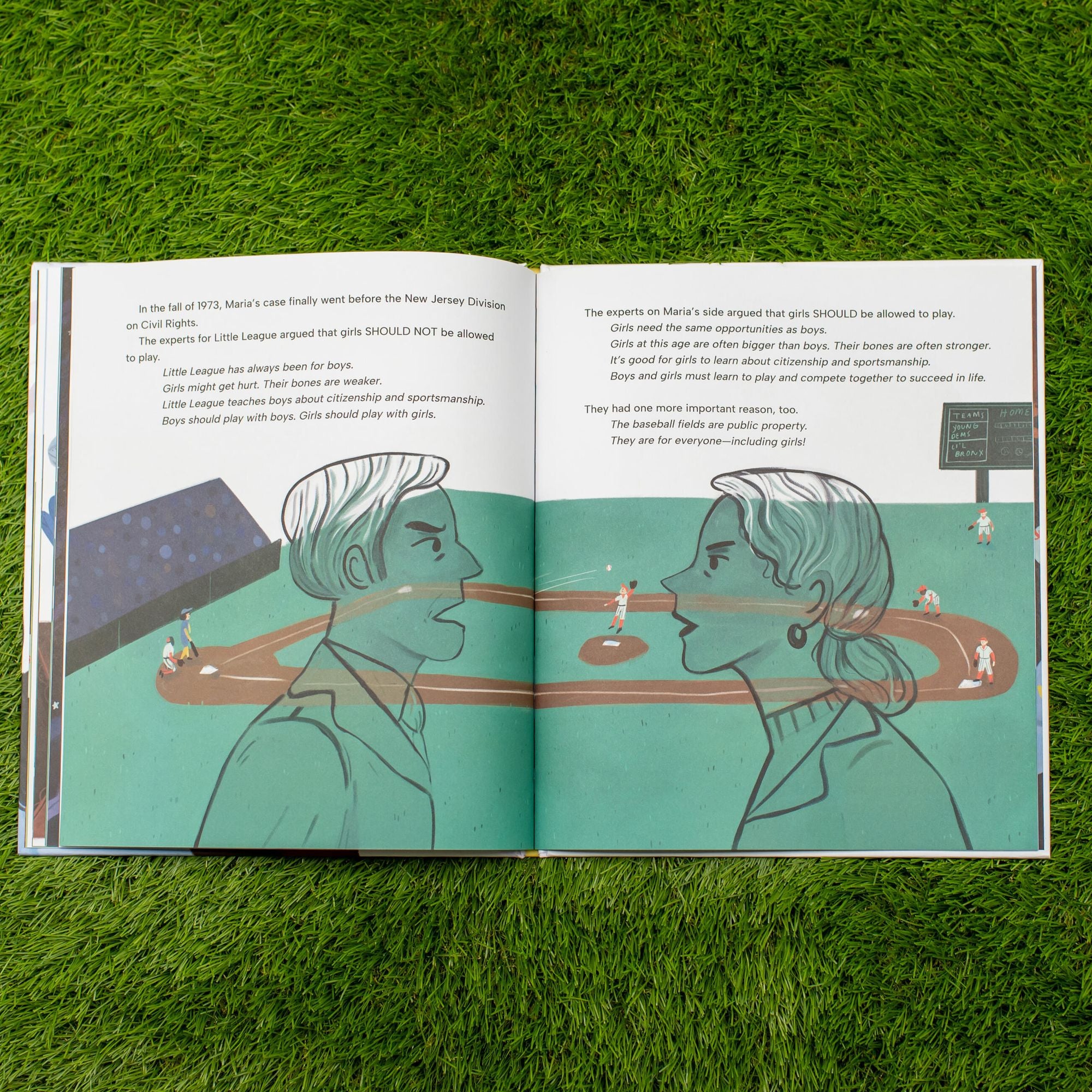 The Girl Who Changed Little League: The True Story of Maria Pepe and Her Battle to Play Ball