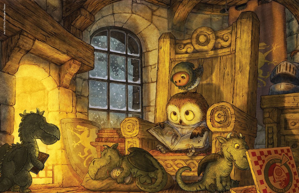 Knight Owl (B&N Exclusive Edition) (Caldecott Honor Book)