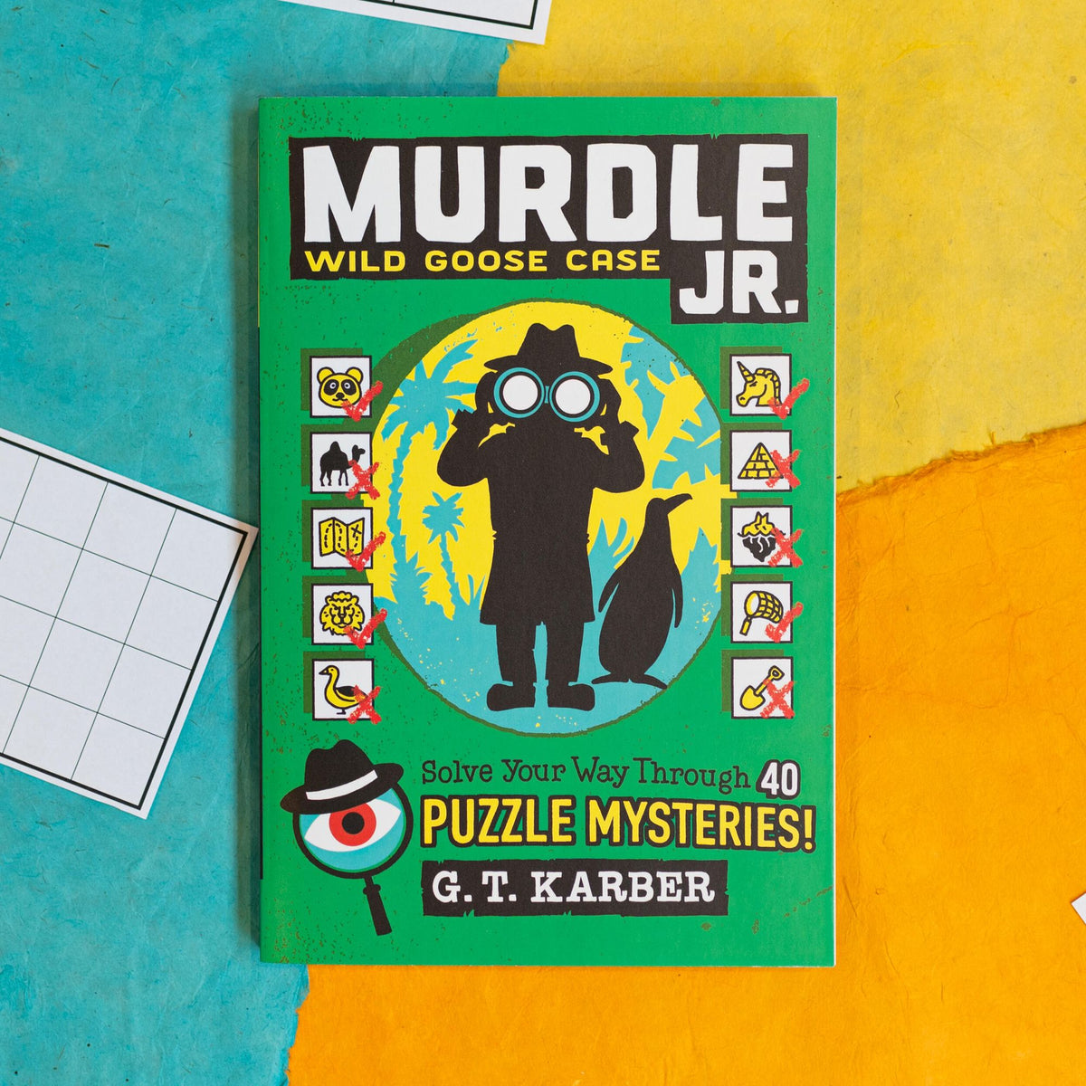 Murdle Jr.: Wild Goose Case: Solve Your Way Through 40 Puzzle Mysteries!
