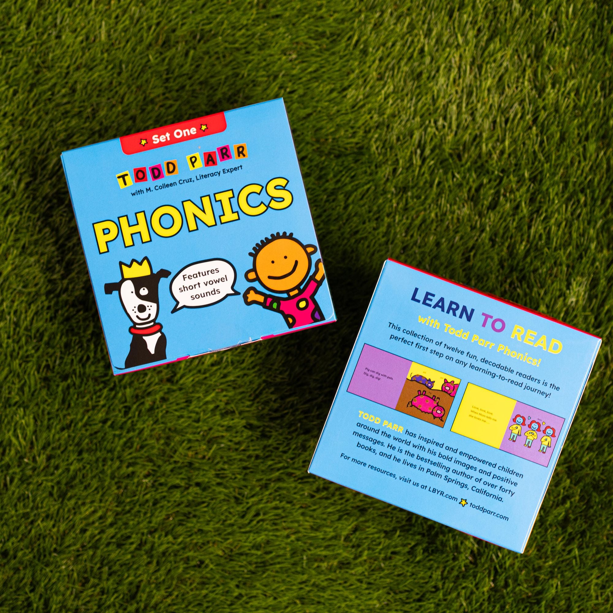 Todd Parr Phonics: Set One: Short Vowel Sounds (12 Books for New Readers)