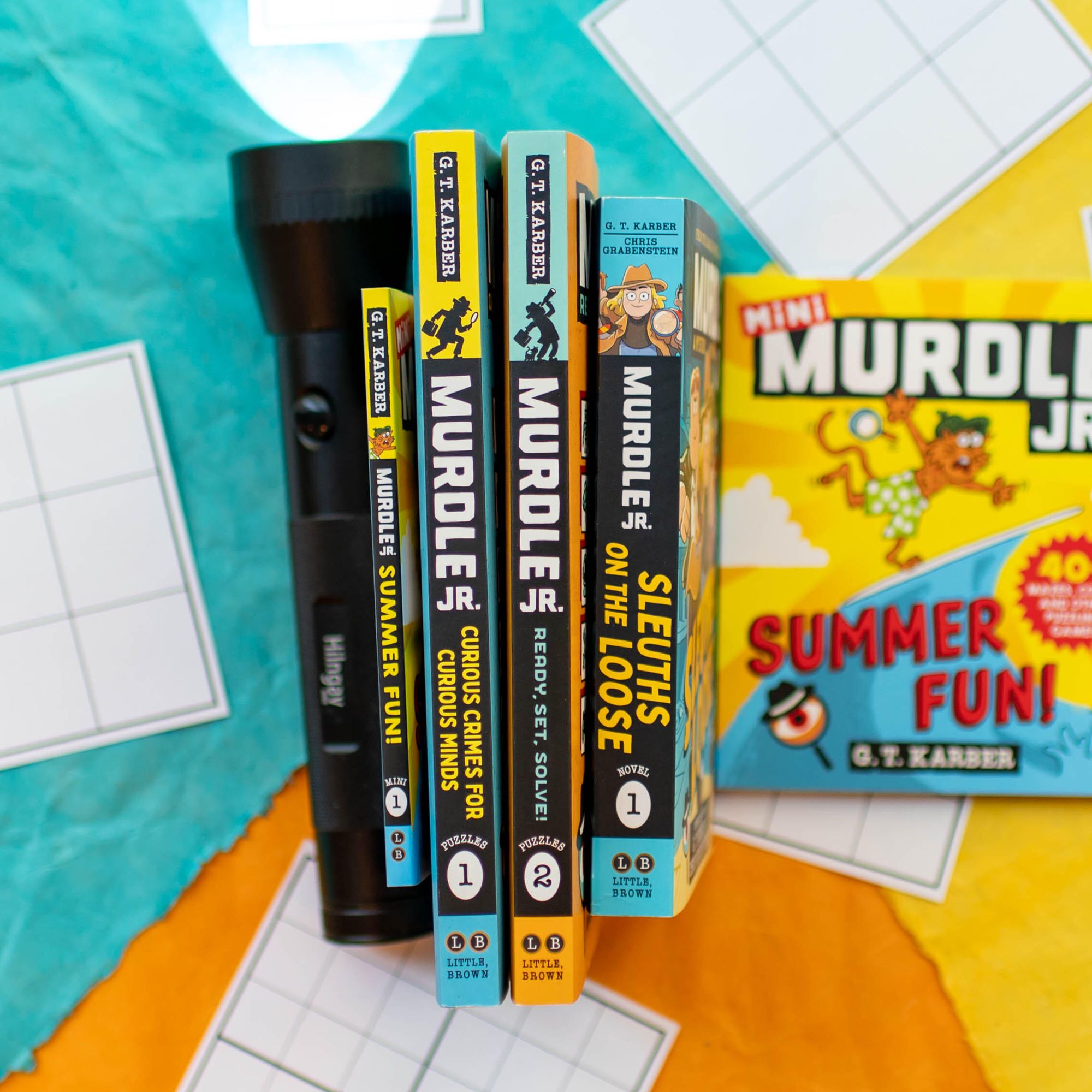 Murdle Jr.: Summer Fun!: 40+ Mazes, Codes, and Other Puzzling Games