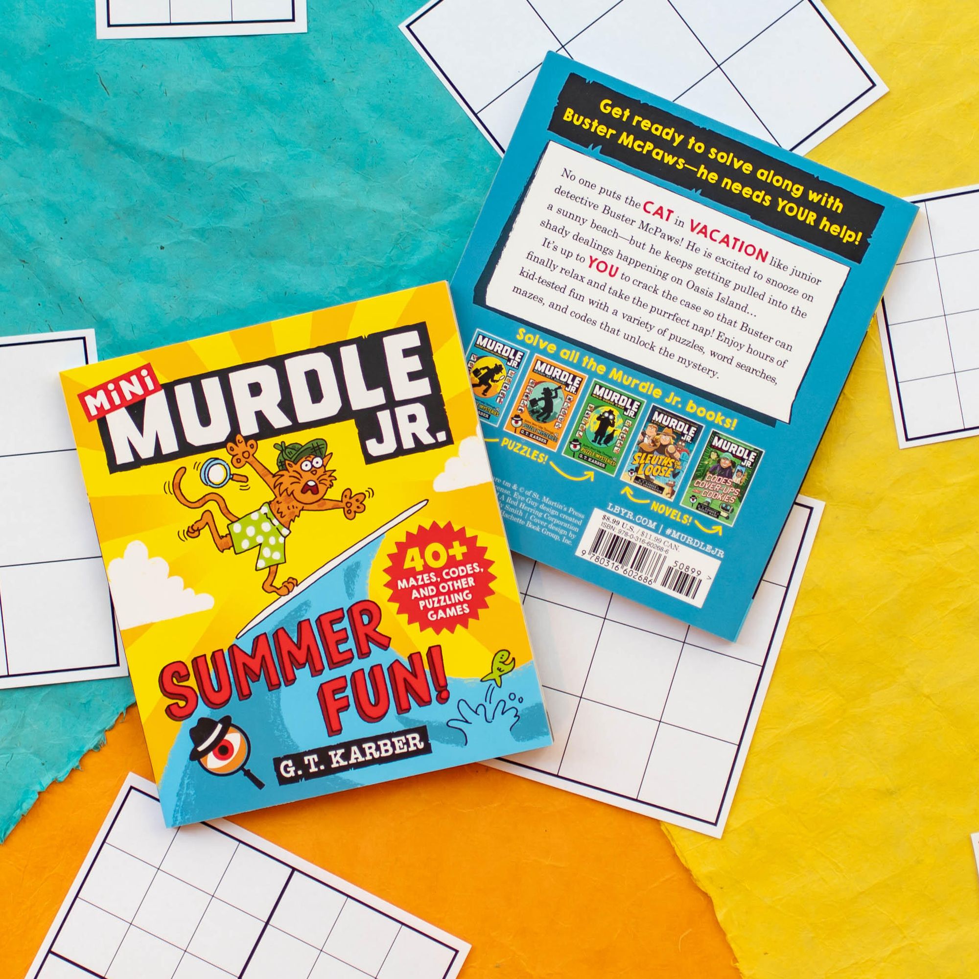 Murdle Jr.: Summer Fun!: 40+ Mazes, Codes, and Other Puzzling Games