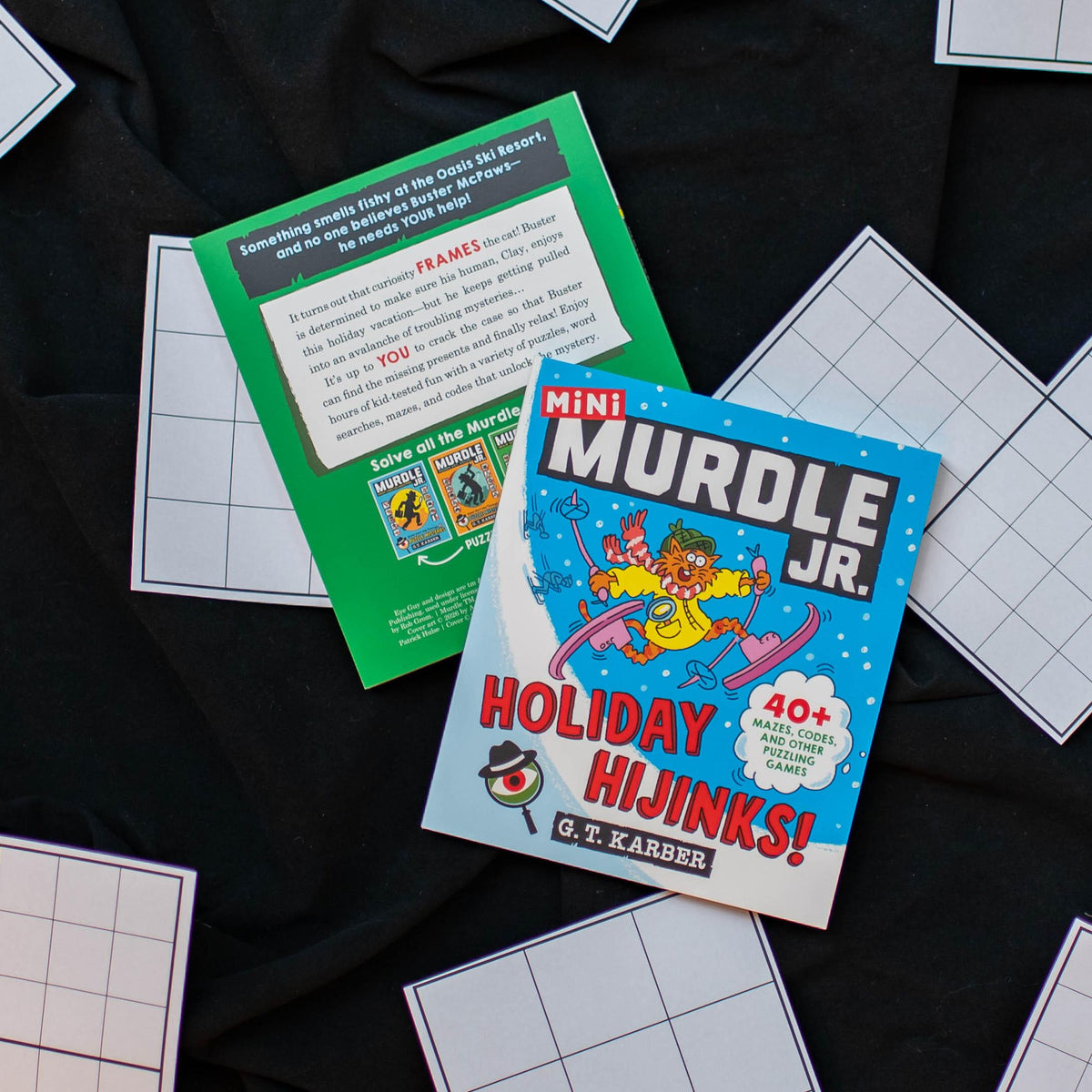 Murdle Jr.: Holiday Hijinks!: 40+ Mazes, Codes, and Other Puzzling Games
