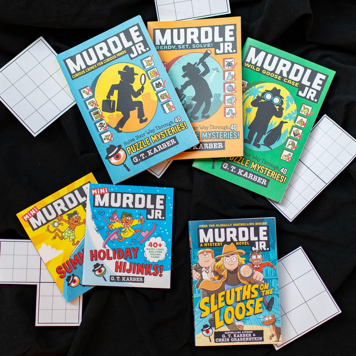 Murdle Jr.: Holiday Hijinks!: 40+ Mazes, Codes, and Other Puzzling Games
