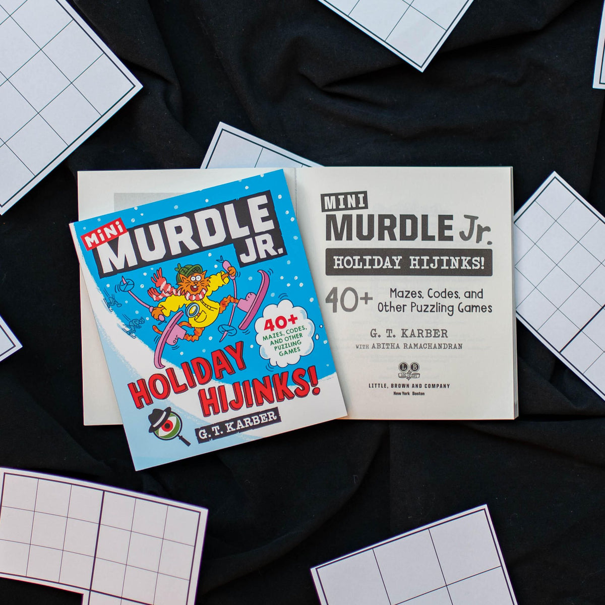 Murdle Jr.: Holiday Hijinks!: 40+ Mazes, Codes, and Other Puzzling Games