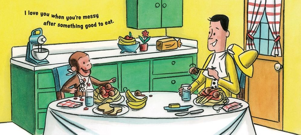Curious George: I Love You with Mirrors