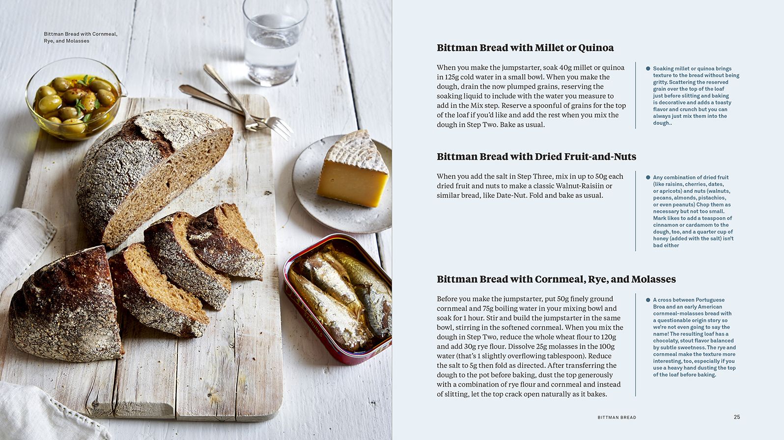 Bittman Bread: No-Knead Whole Grain Baking for Every Day: A Bread Recipe Cookbook