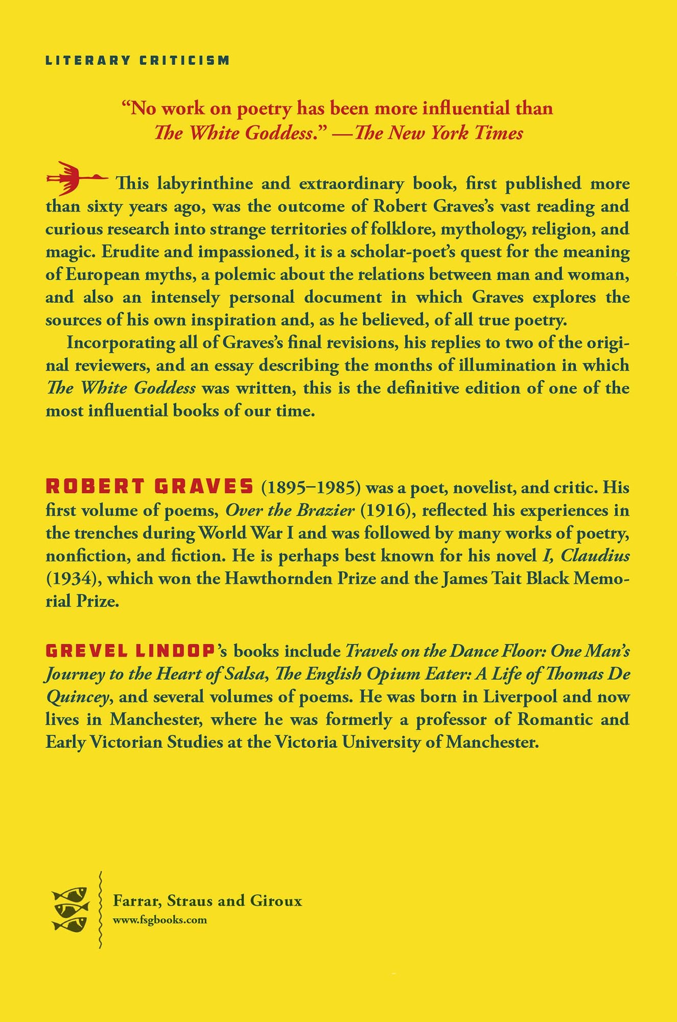 The White Goddess: A Historical Grammar of Poetic Myth