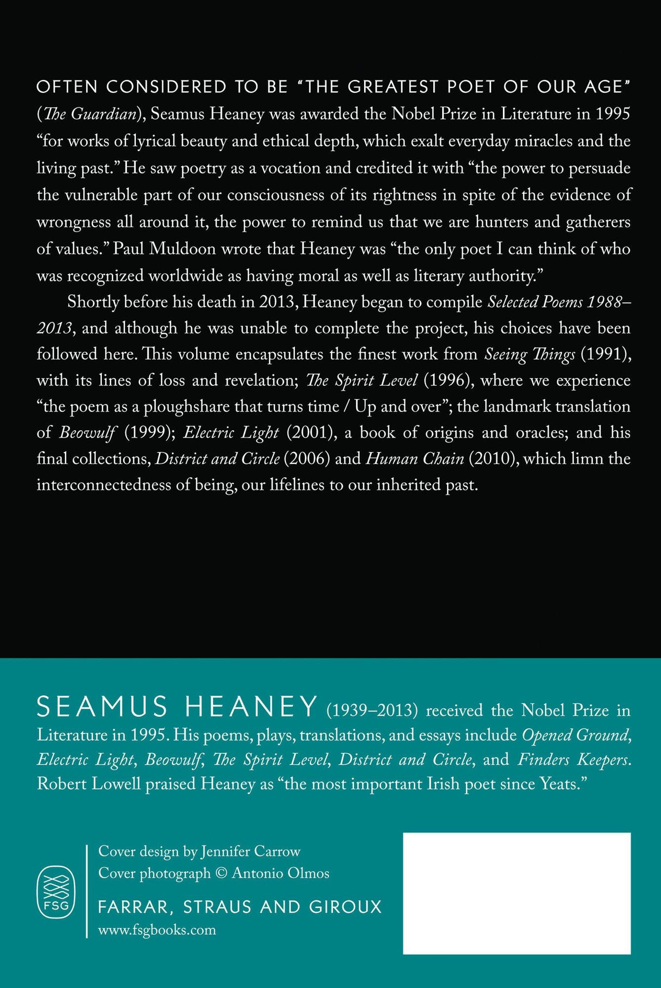 Selected Poems 1988-2013