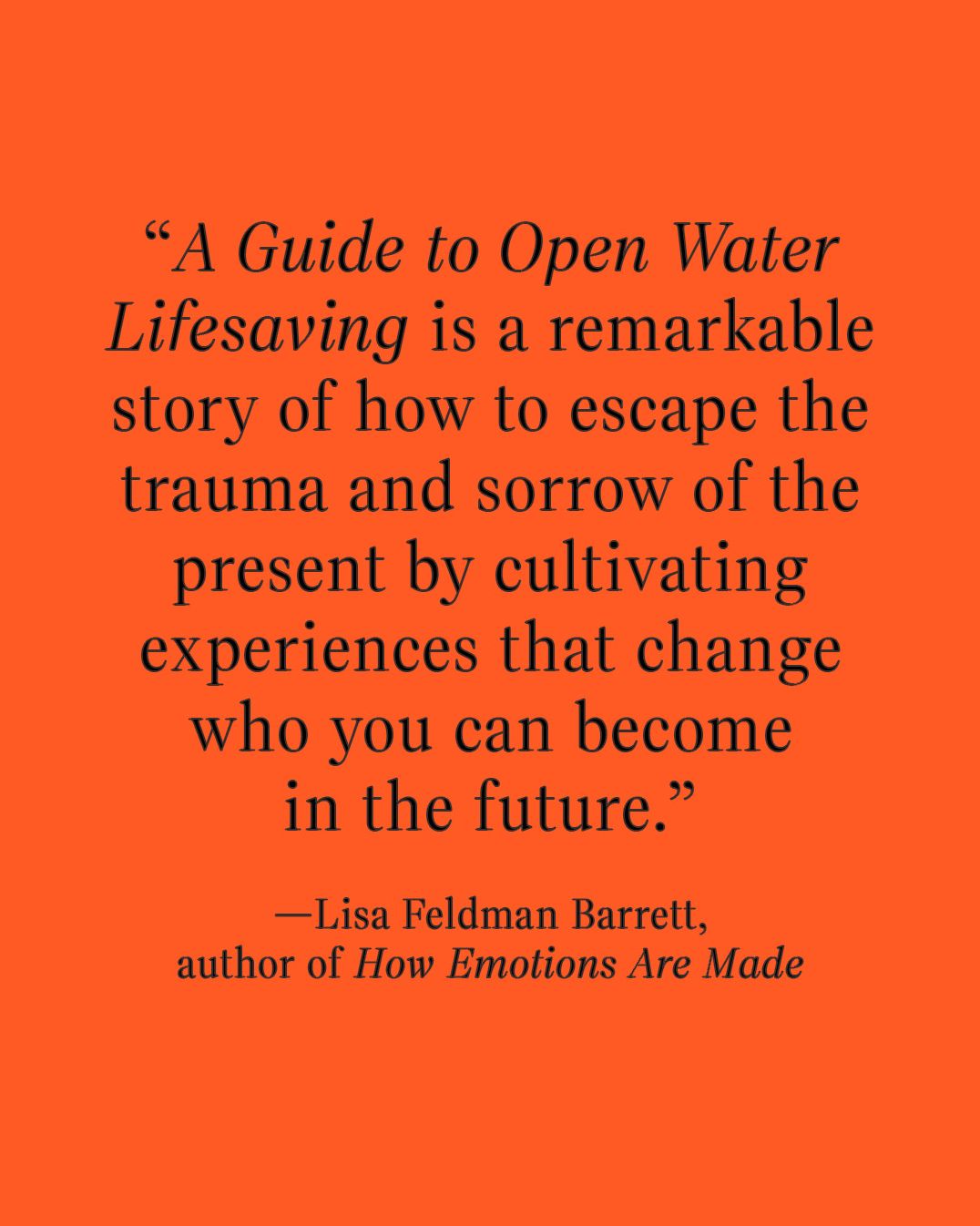 A Guide to Open Water Lifesaving: Lessons on Love, Care, and Survival: A Memoir