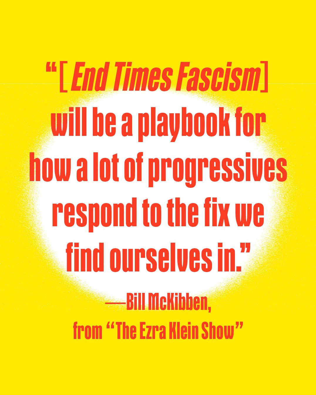 End Times Fascism: And the Fight for the Living World