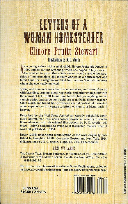 Letters of a Woman Homesteader