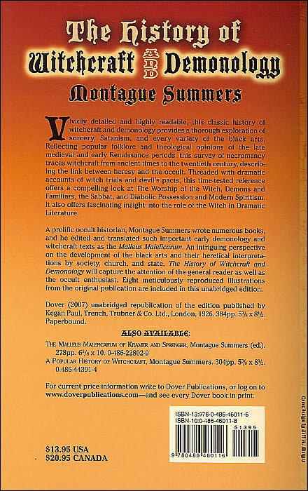 The History of Witchcraft and Demonology
