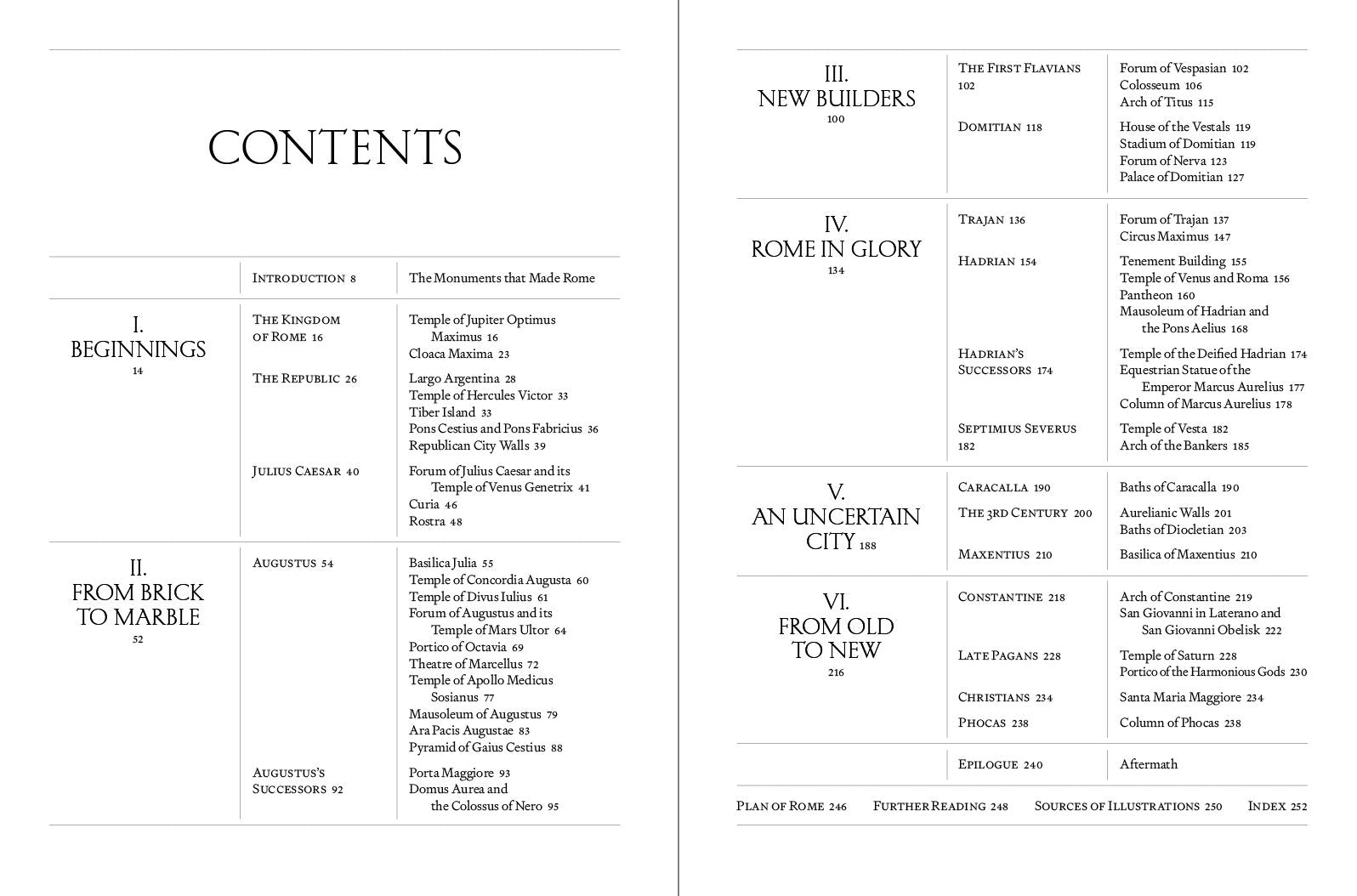 Ancient Rome in Fifty Monuments