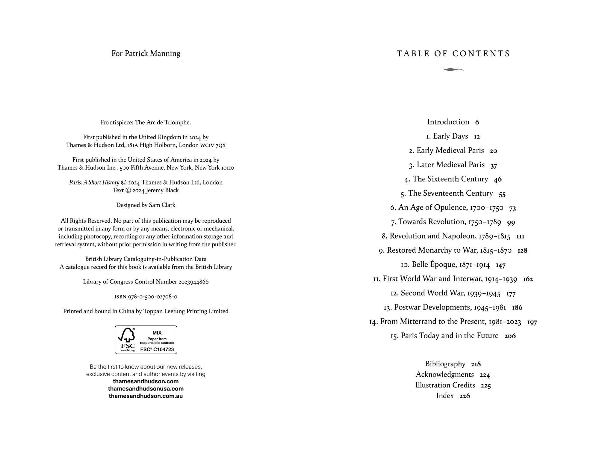 Paris: A Short History