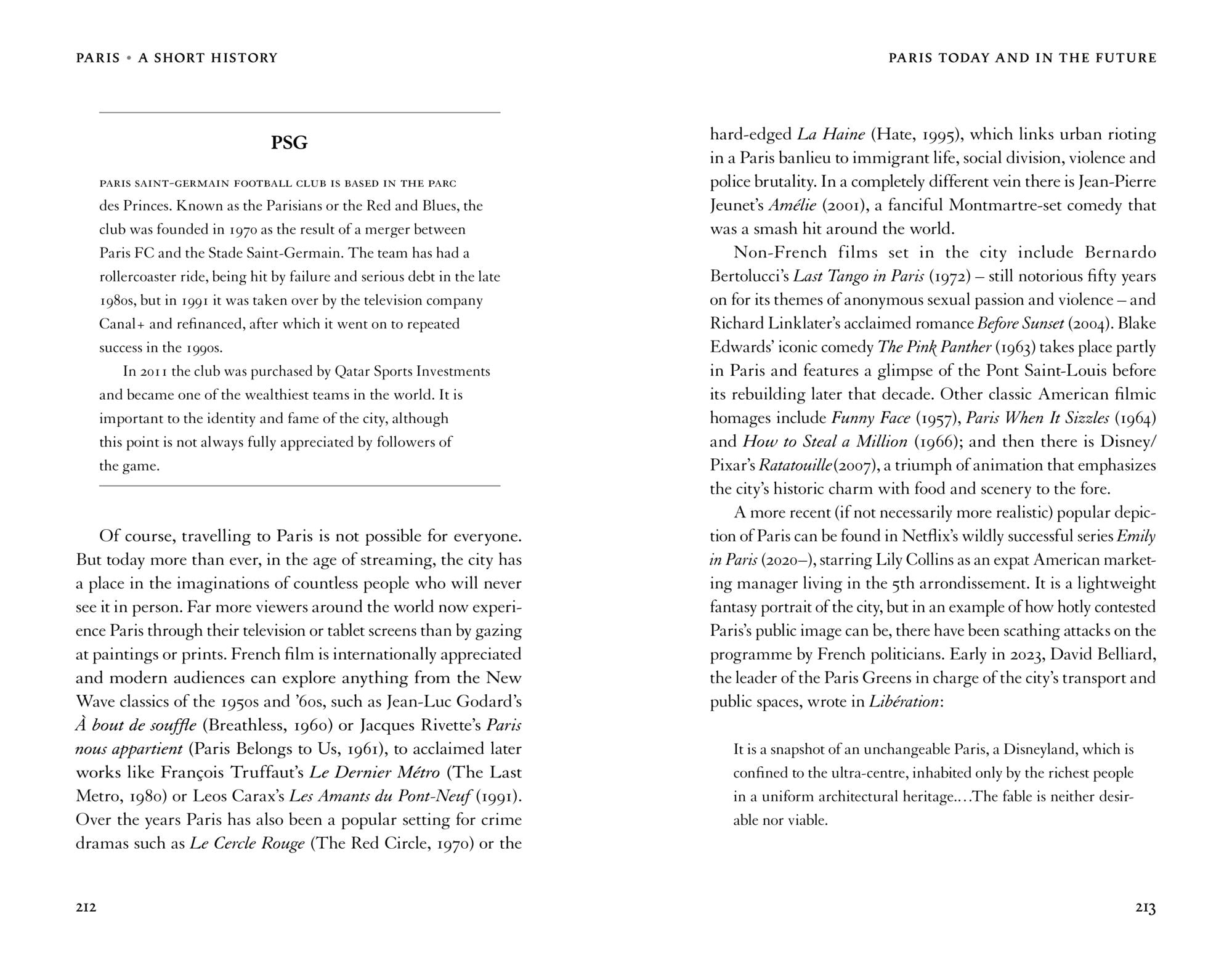 Paris: A Short History