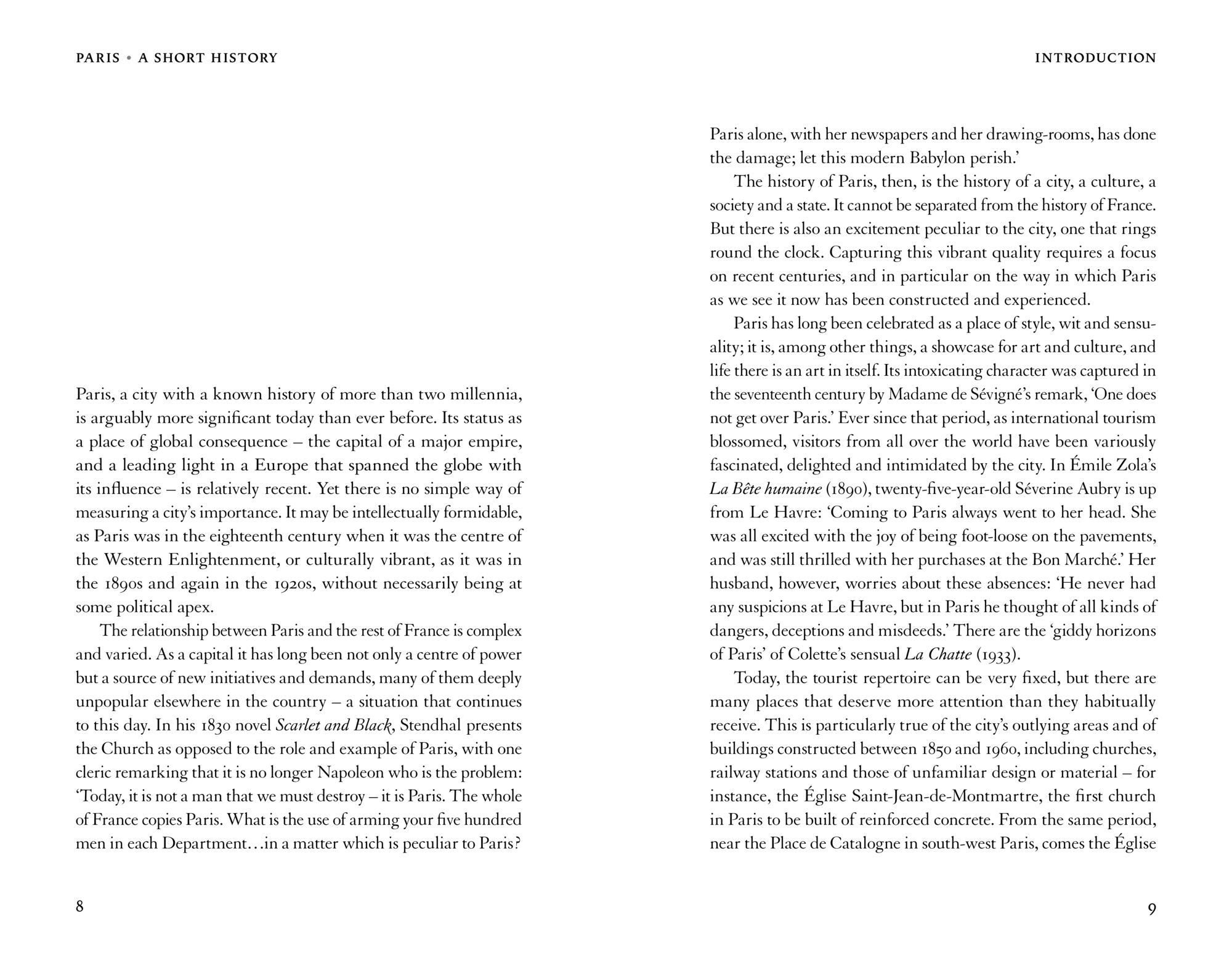 Paris: A Short History