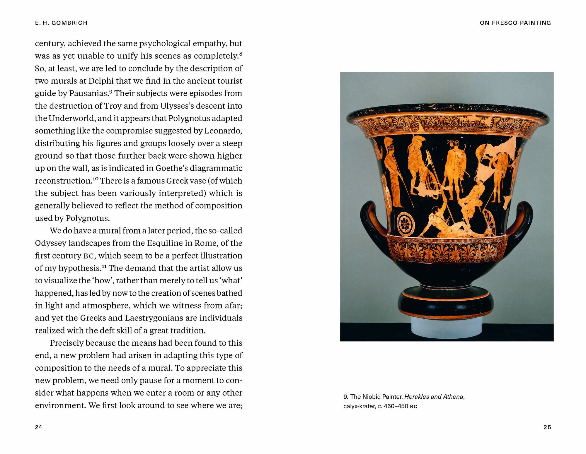 E. H. Gombrich on Fresco Painting