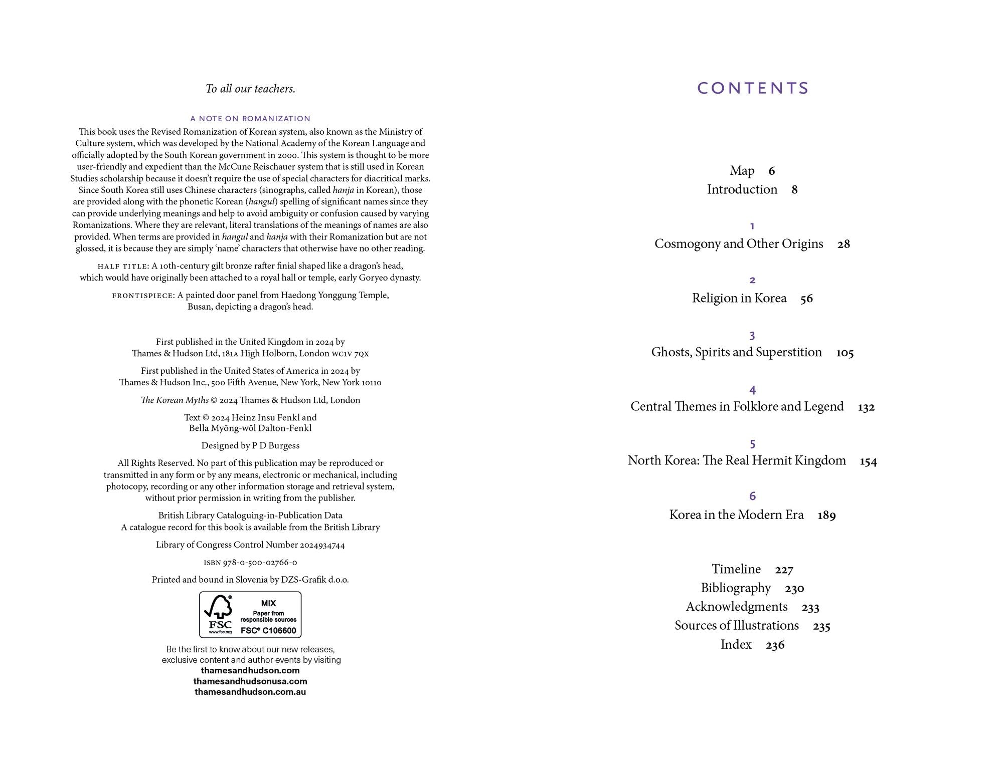 The Korean Myths: A Guide to the Gods, Heroes and Legends