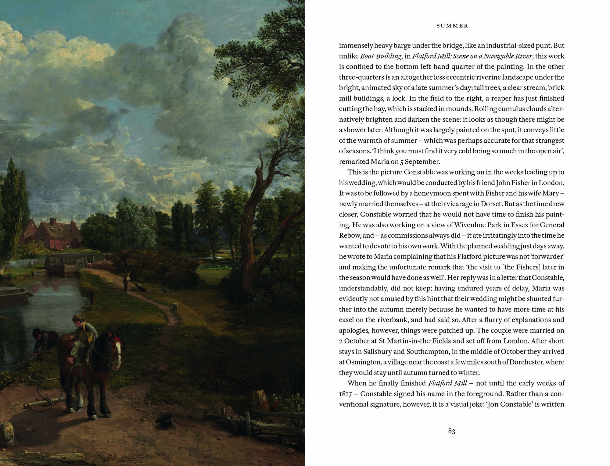 Constable's Year: An Artist in Changing Seasons