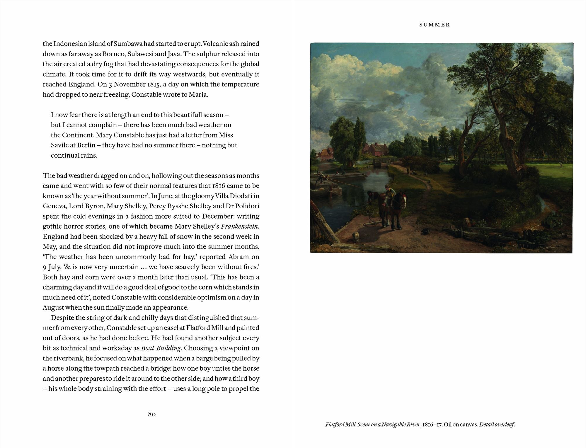 Constable's Year: An Artist in Changing Seasons