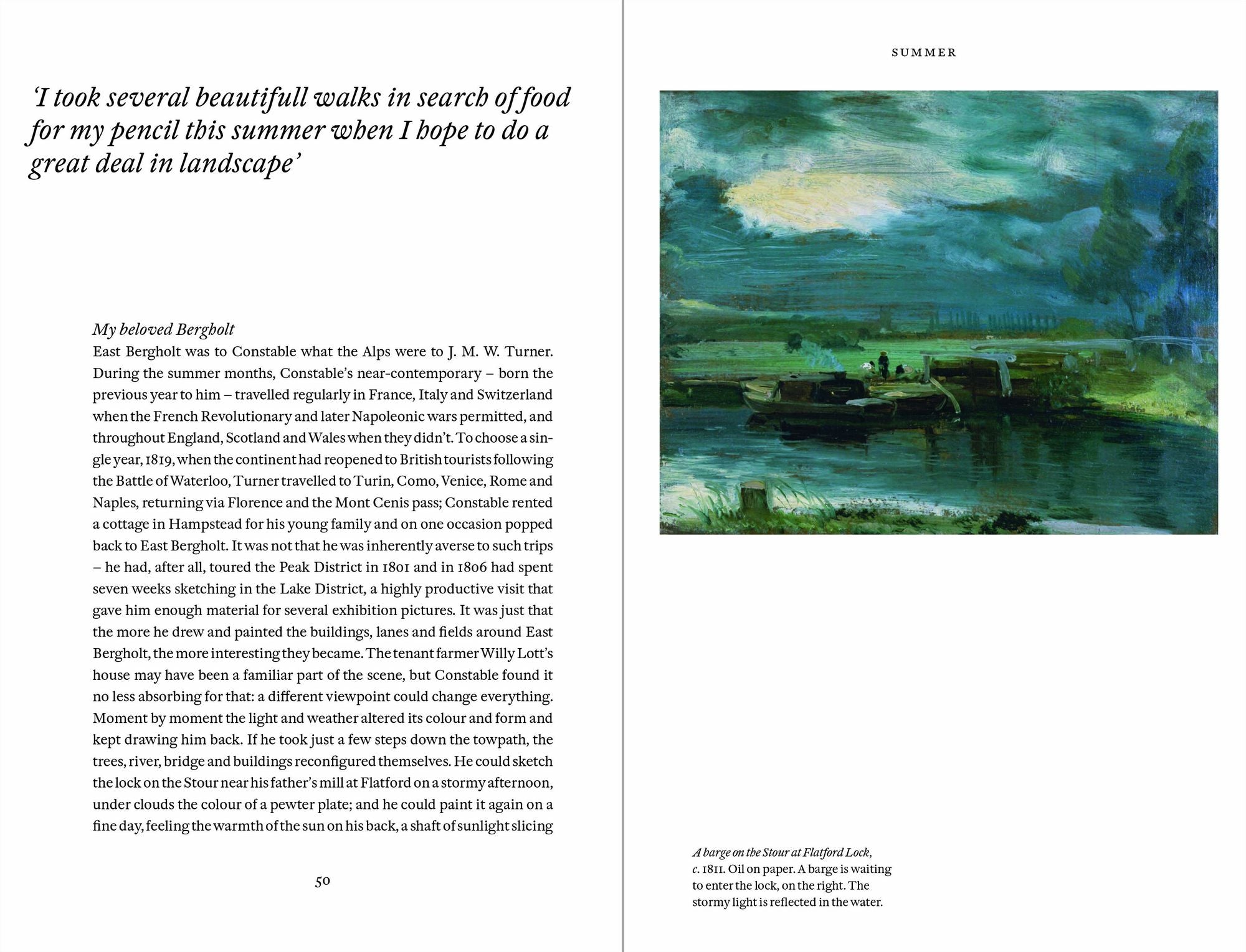 Constable's Year: An Artist in Changing Seasons