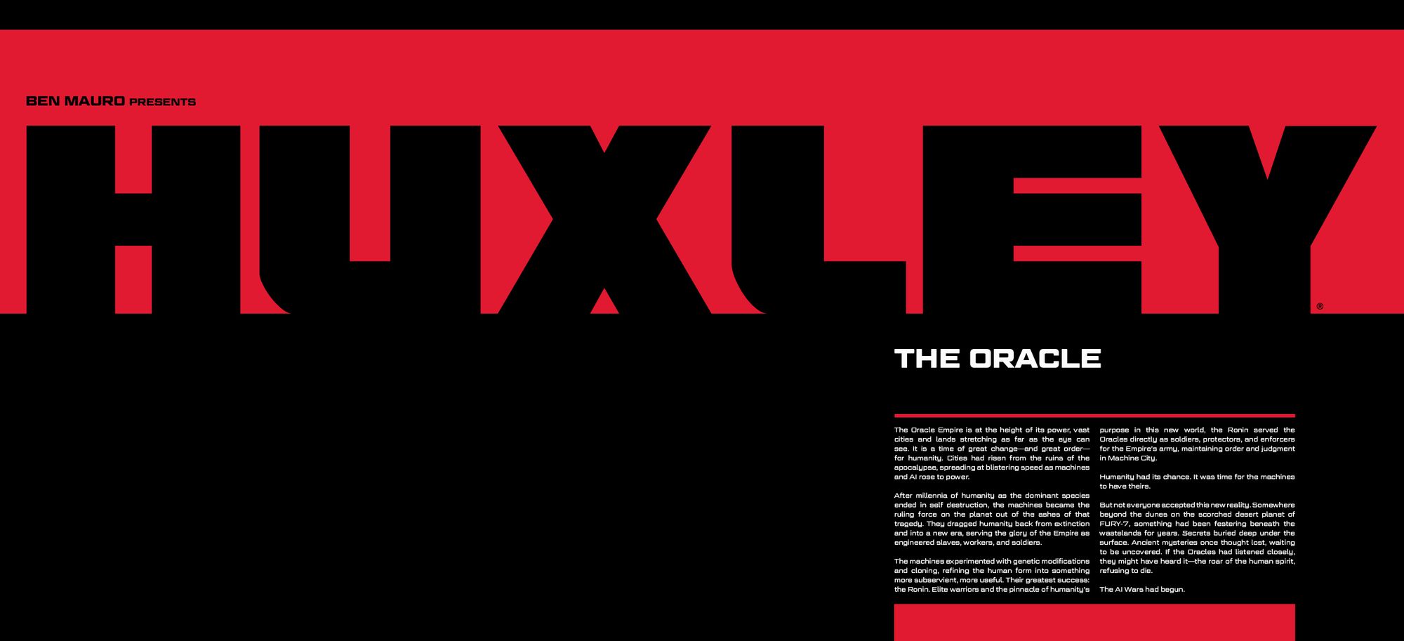 HUXLEY: The Oracle