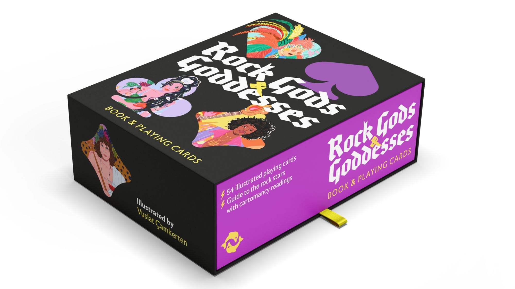 Rock Gods and Goddesses: Book and Playing Cards