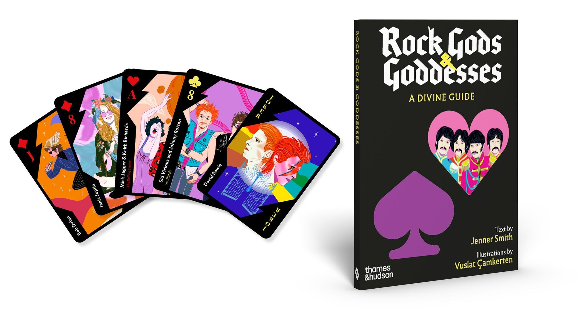 Rock Gods and Goddesses: Book and Playing Cards