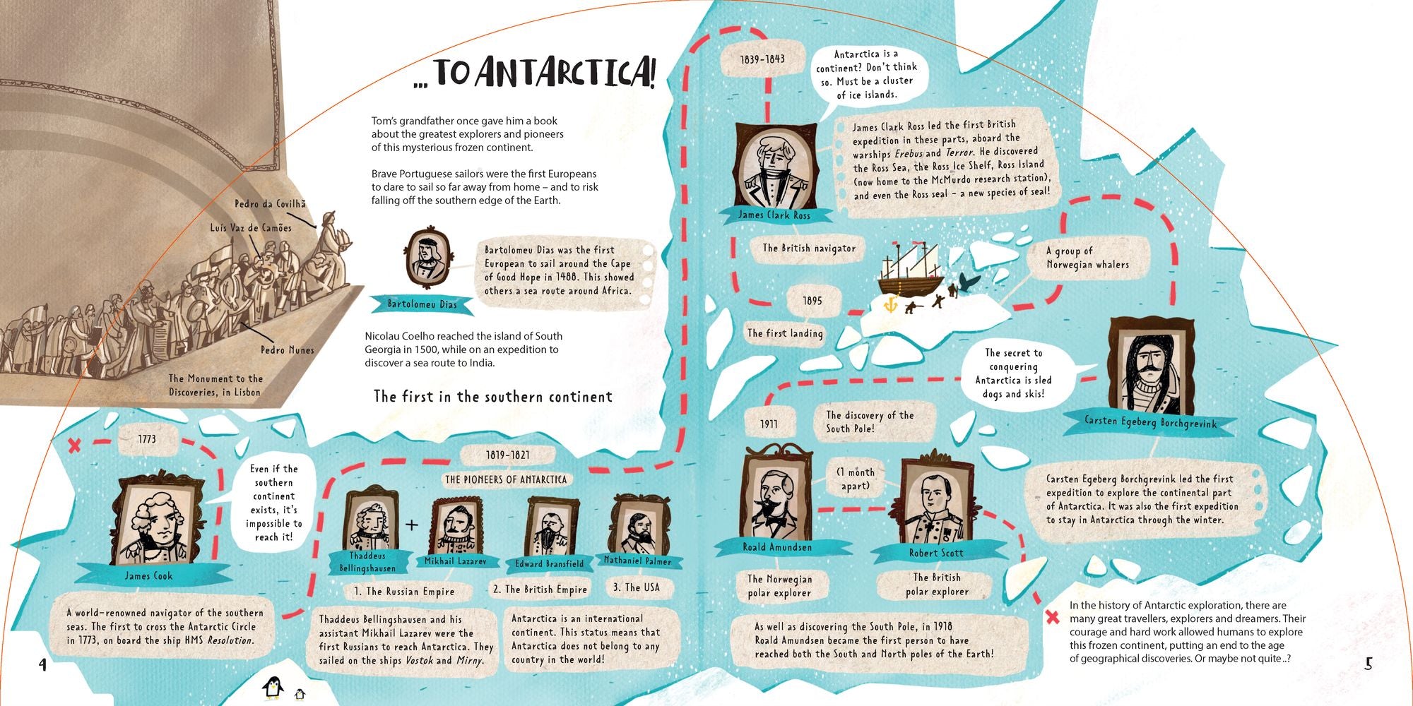 Around Antarctica: Exploring the Frozen South
