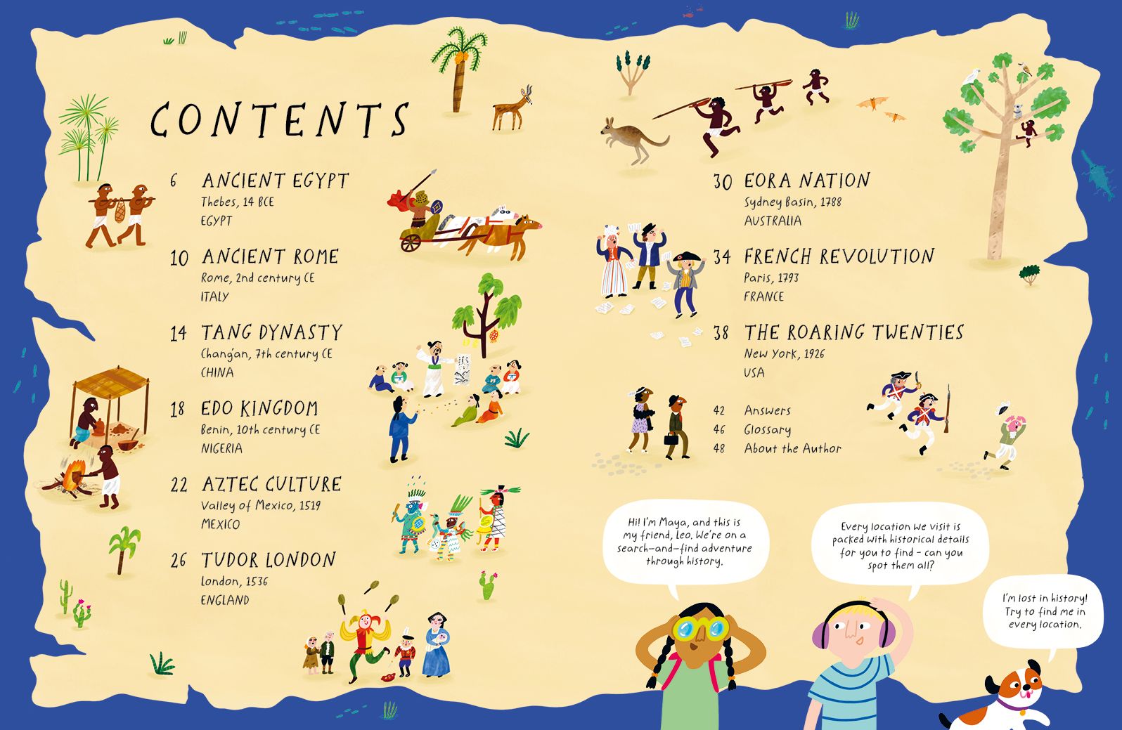 Lost and Found in History: A search-and-find book