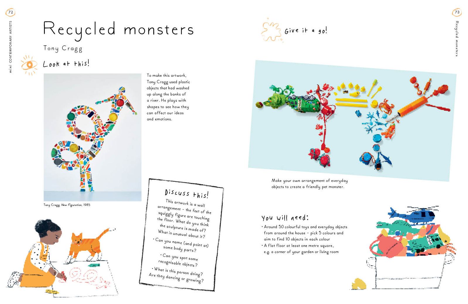 Mini Artists: 20 Projects Inspired by the Great Artists