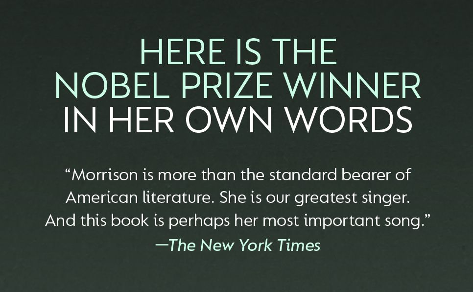 The Source of Self-Regard: Selected Essays, Speeches, and Meditations