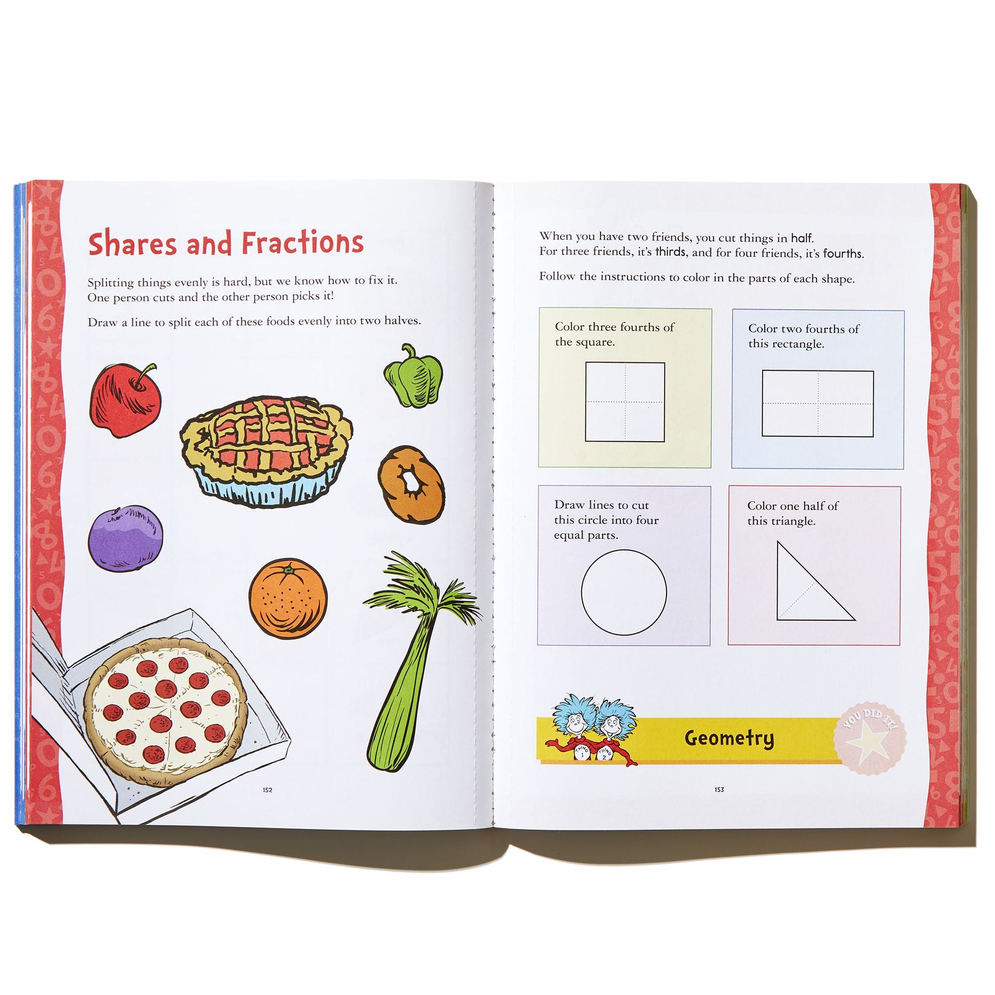 Dr. Seuss Workbook: Grade 2: 260+ Fun Activities with Stickers and More! (Spelling, Phonics, Reading Comprehension, Grammar, Math, Addition & Subtraction, Science)