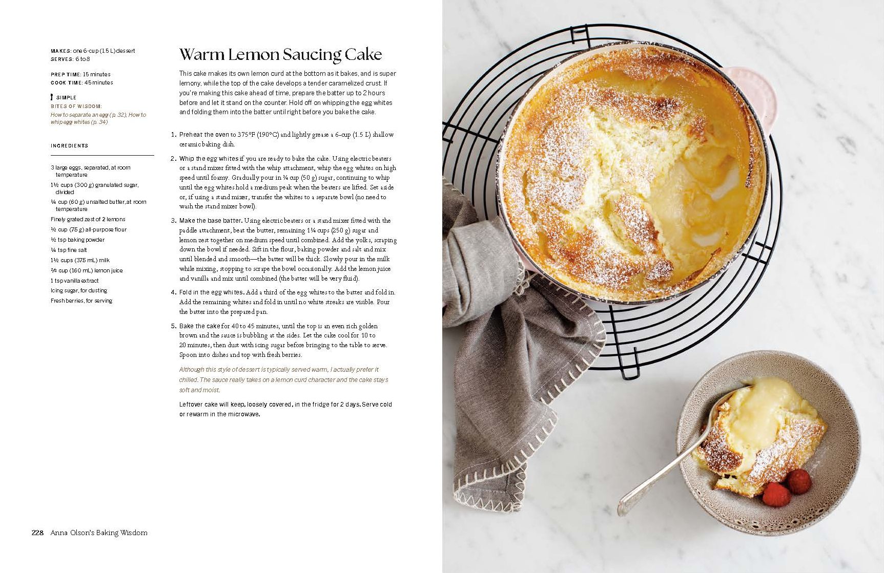 Anna Olson's Baking Wisdom: The Complete Guide: Everything You Need to Know to Make You a Better Baker (with150+ Recipes)