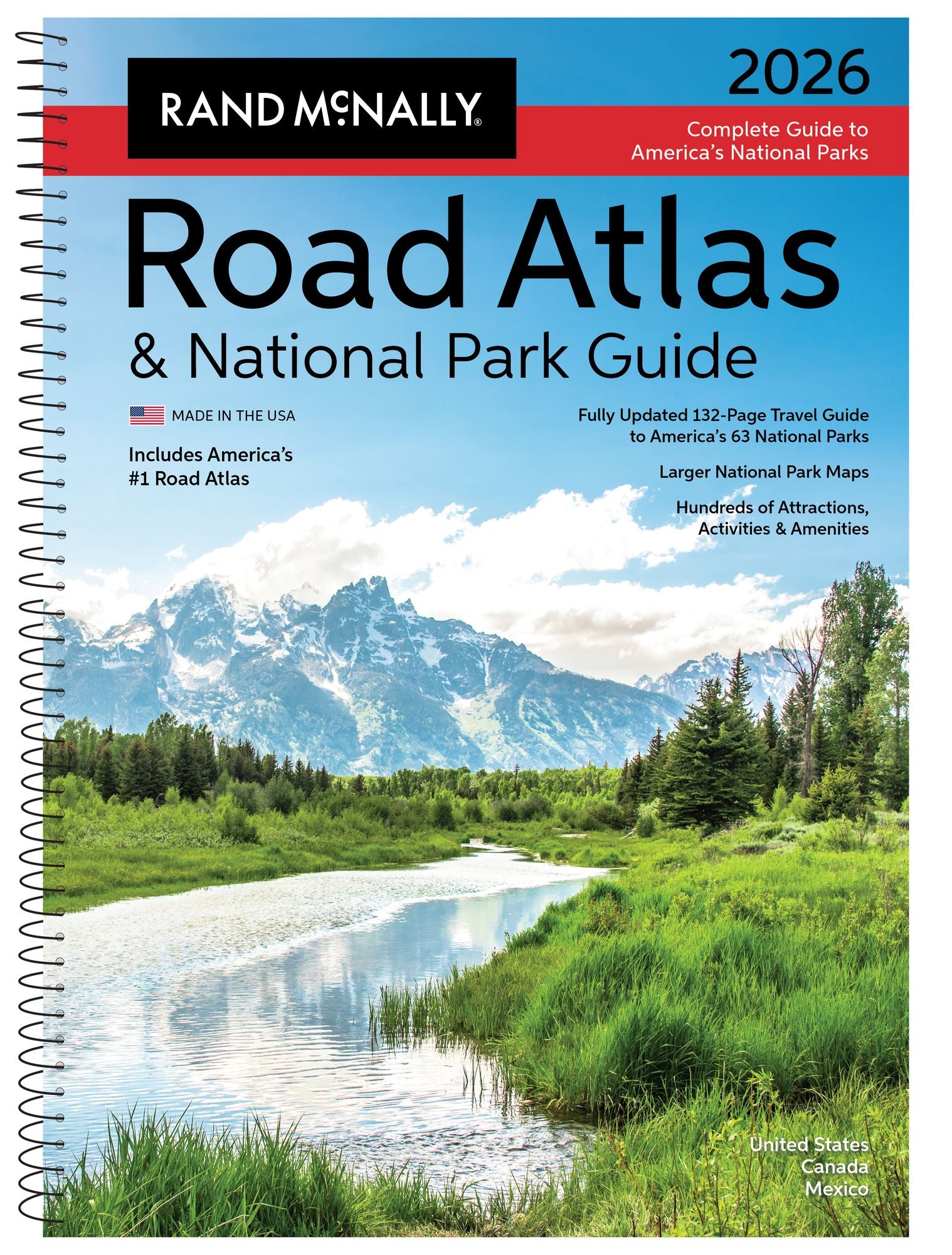 2026 National Parks Road Atlas & Guide