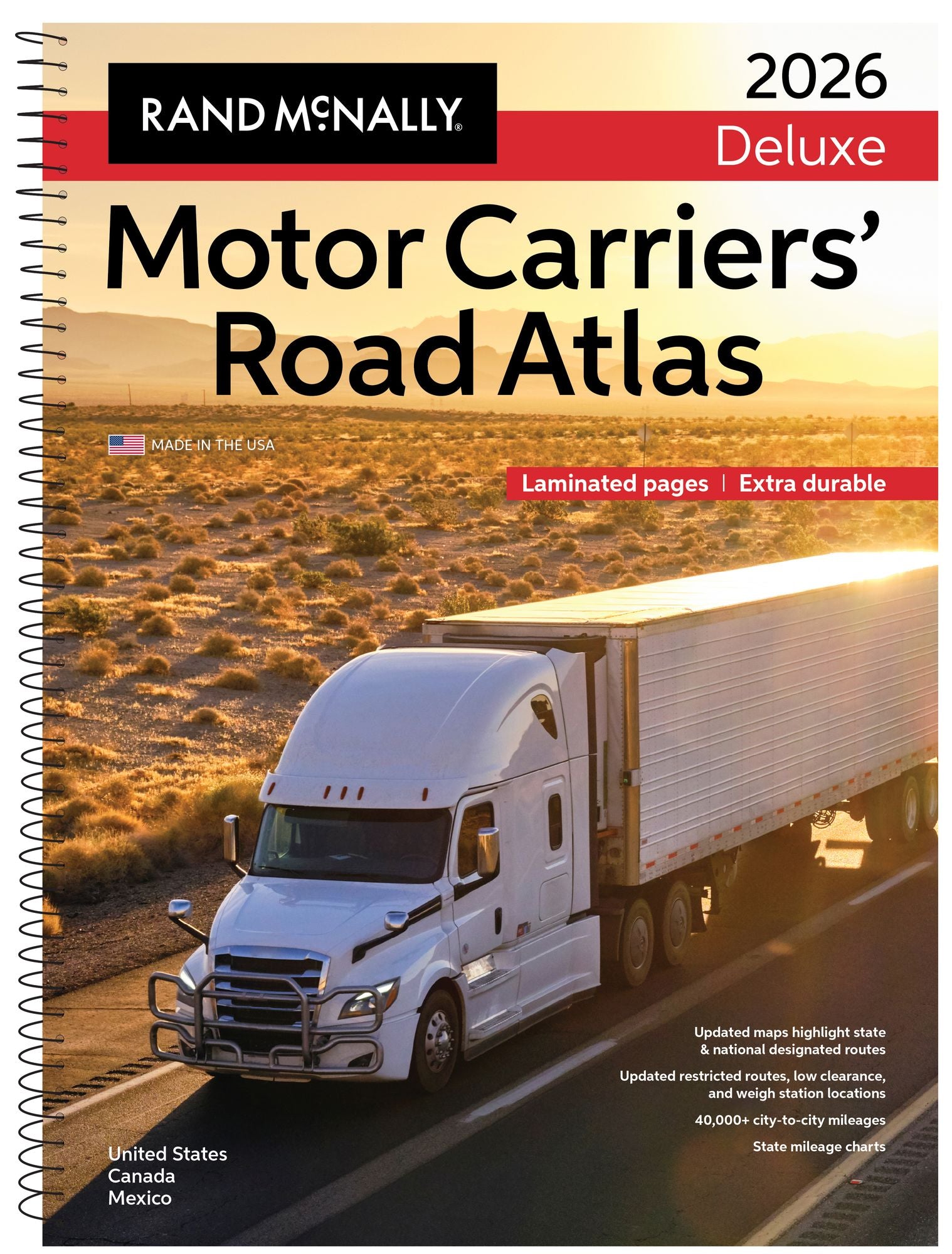 2026 Deluxe Motor Carrier Road Atlas