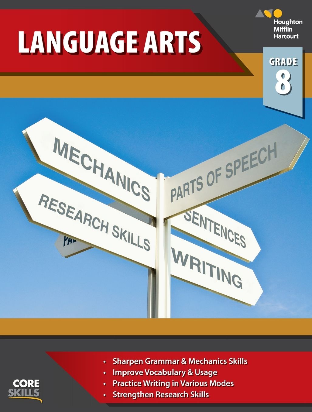 Steck-Vaughn Core Skills Language Arts: Workbook Grade 8