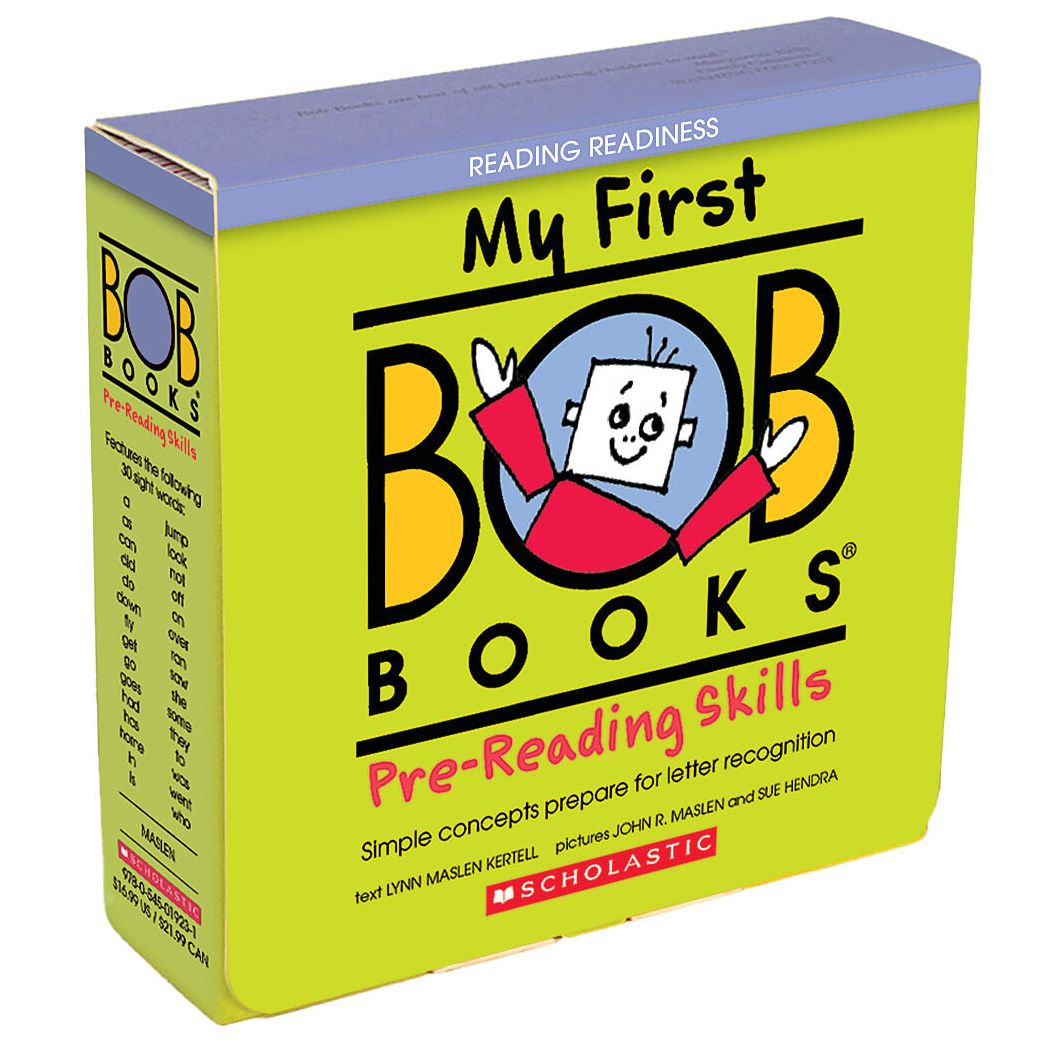 My First Bob Books - Pre-Reading Skills Box Set Phonics, Ages 3 and up, Pre-K (Reading Readiness)