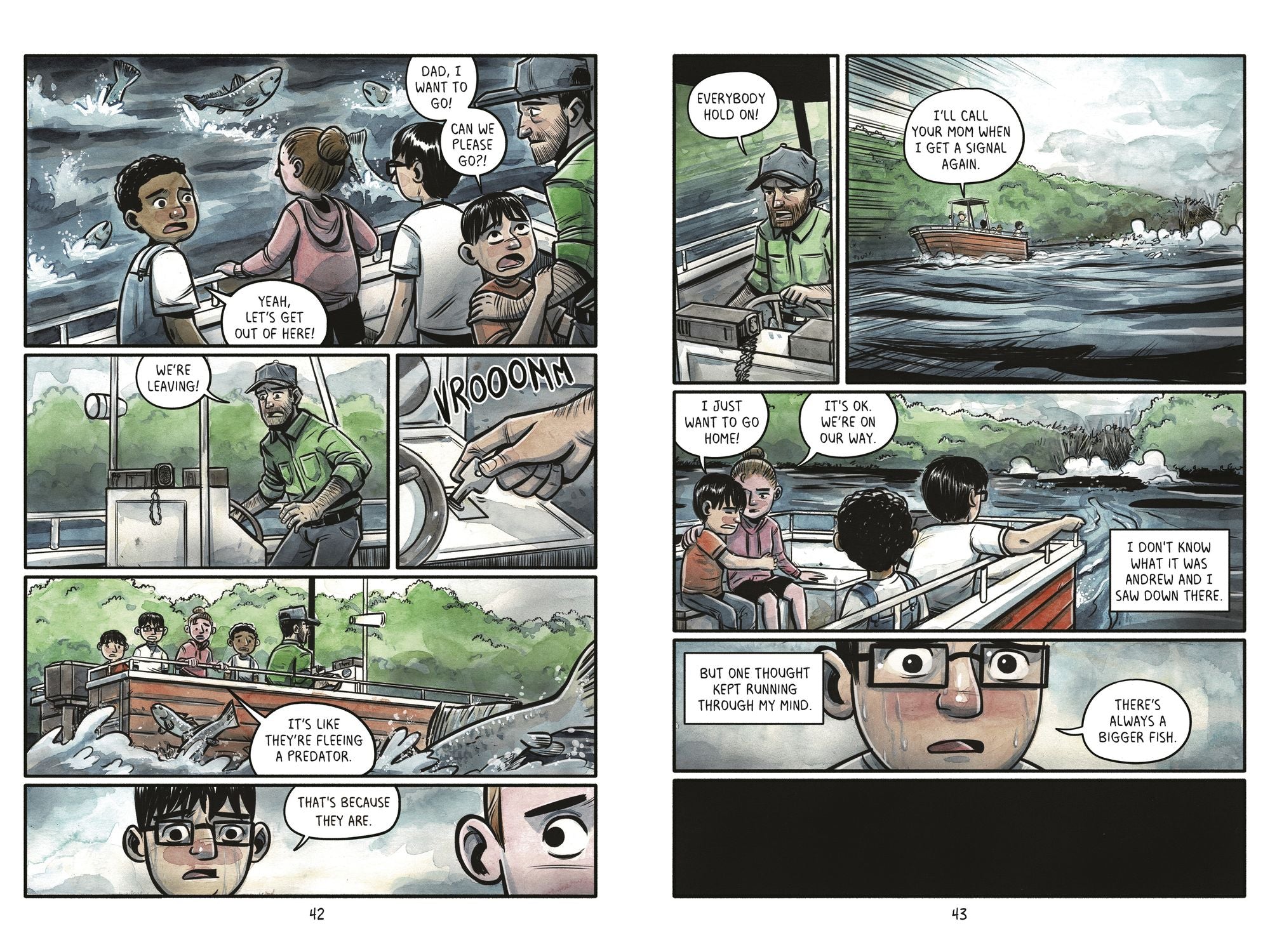Deepwater Creek: A Graphic Novel