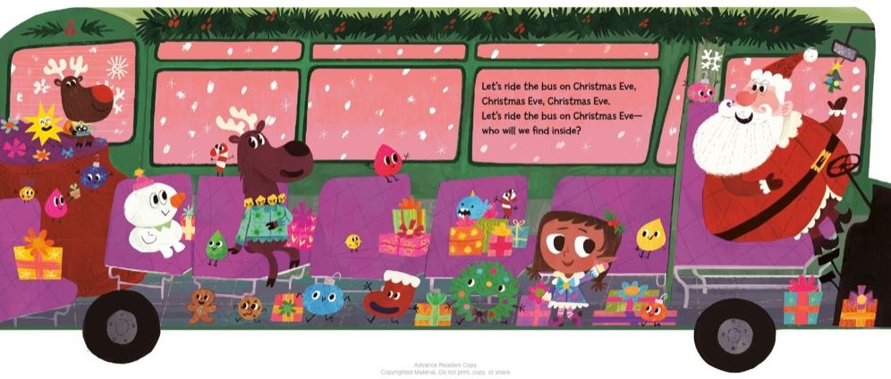 The Wheels on the Bus at Christmas