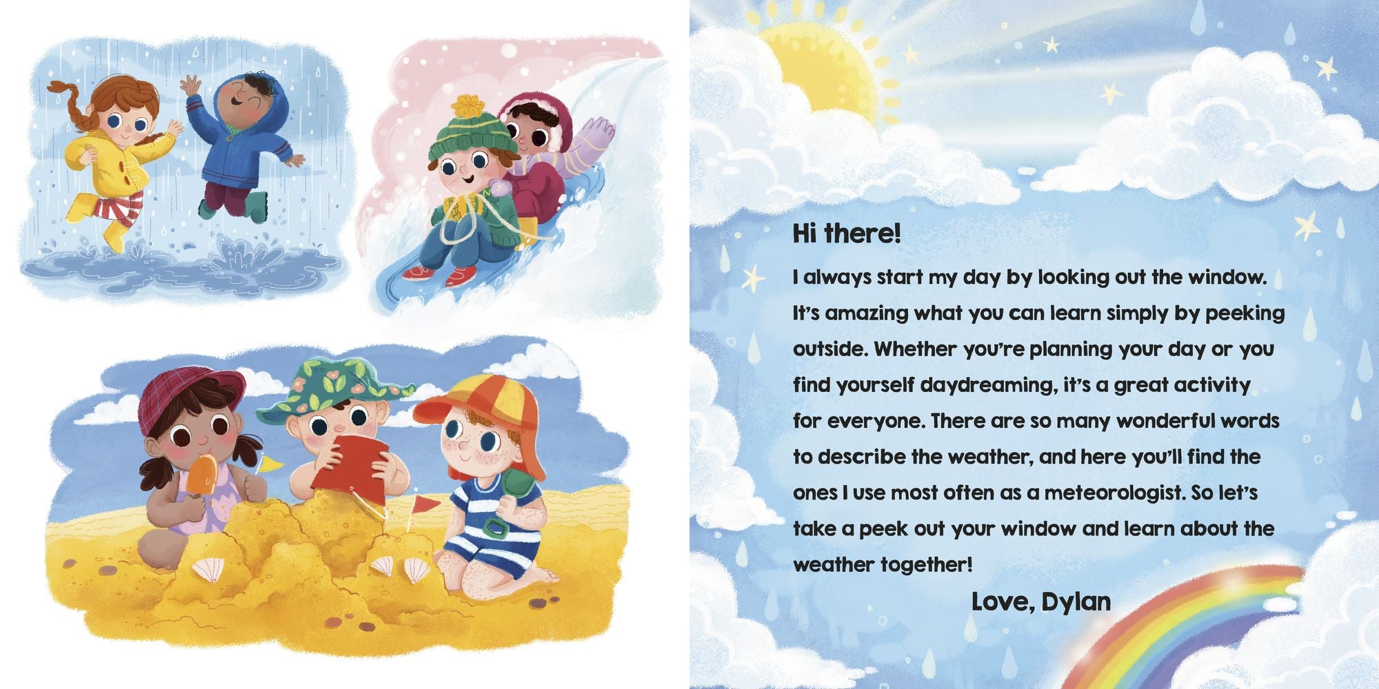 A Peek Out Your Window: My First Book of Weather: A Lift-the-Flap Book