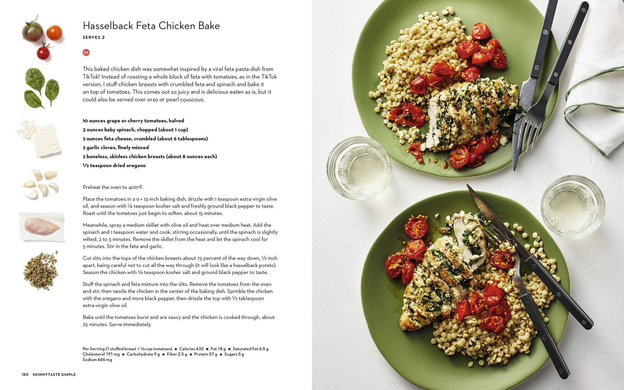 Skinnytaste Simple: Easy, Healthy Recipes with 7 Ingredients or Fewer: A Cookbook