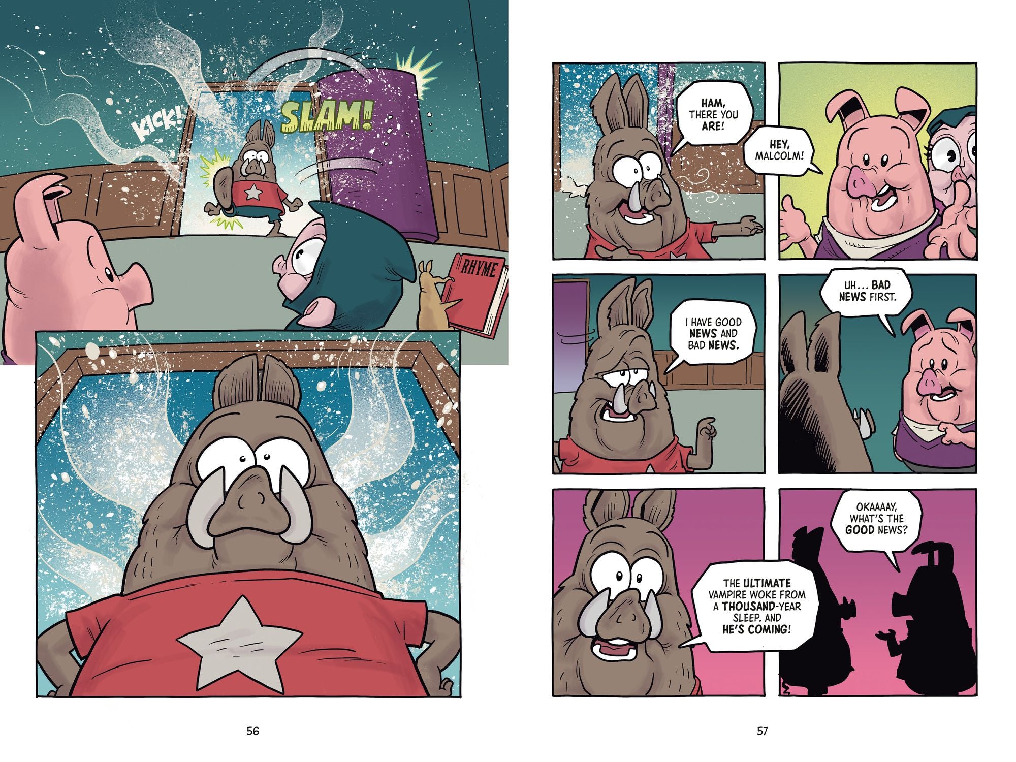 Ham Helsing #3: Raising the Stakes: (A Graphic Novel)