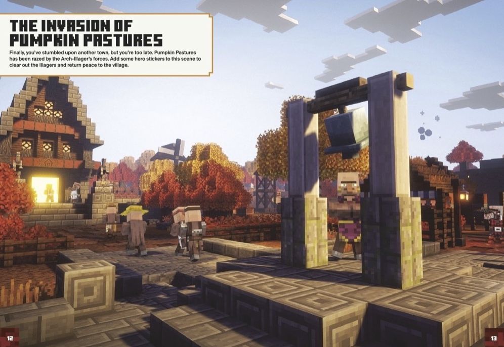 Minecraft Official Dungeons Sticker Book (Minecraft)