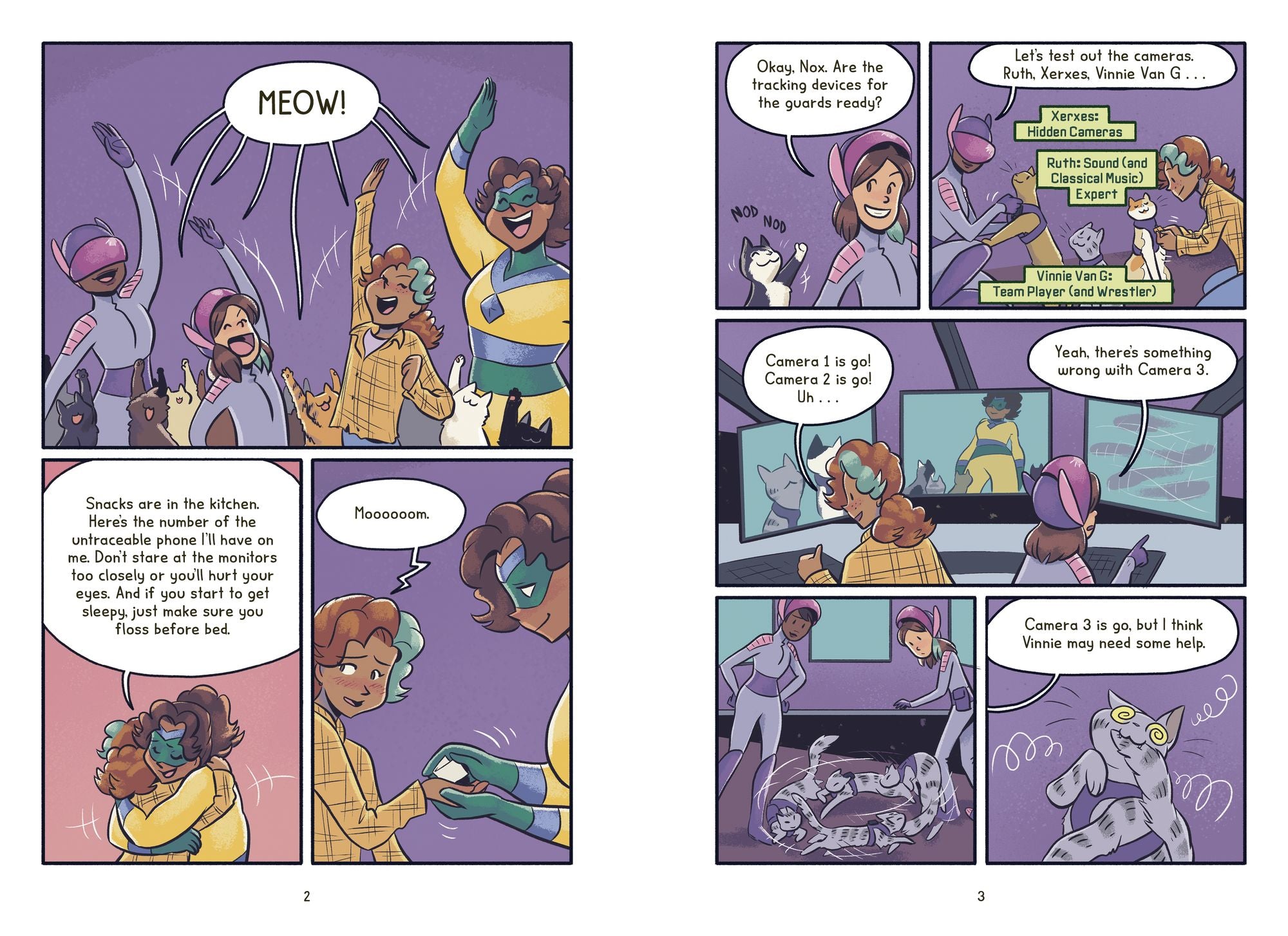 Katie the Catsitter 3: Secrets and Sidekicks: (A Graphic Novel)