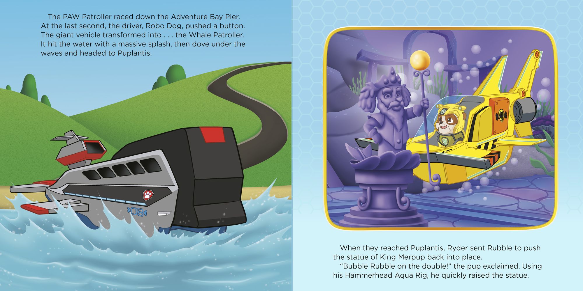 Dive into Puplantis! (PAW Patrol)