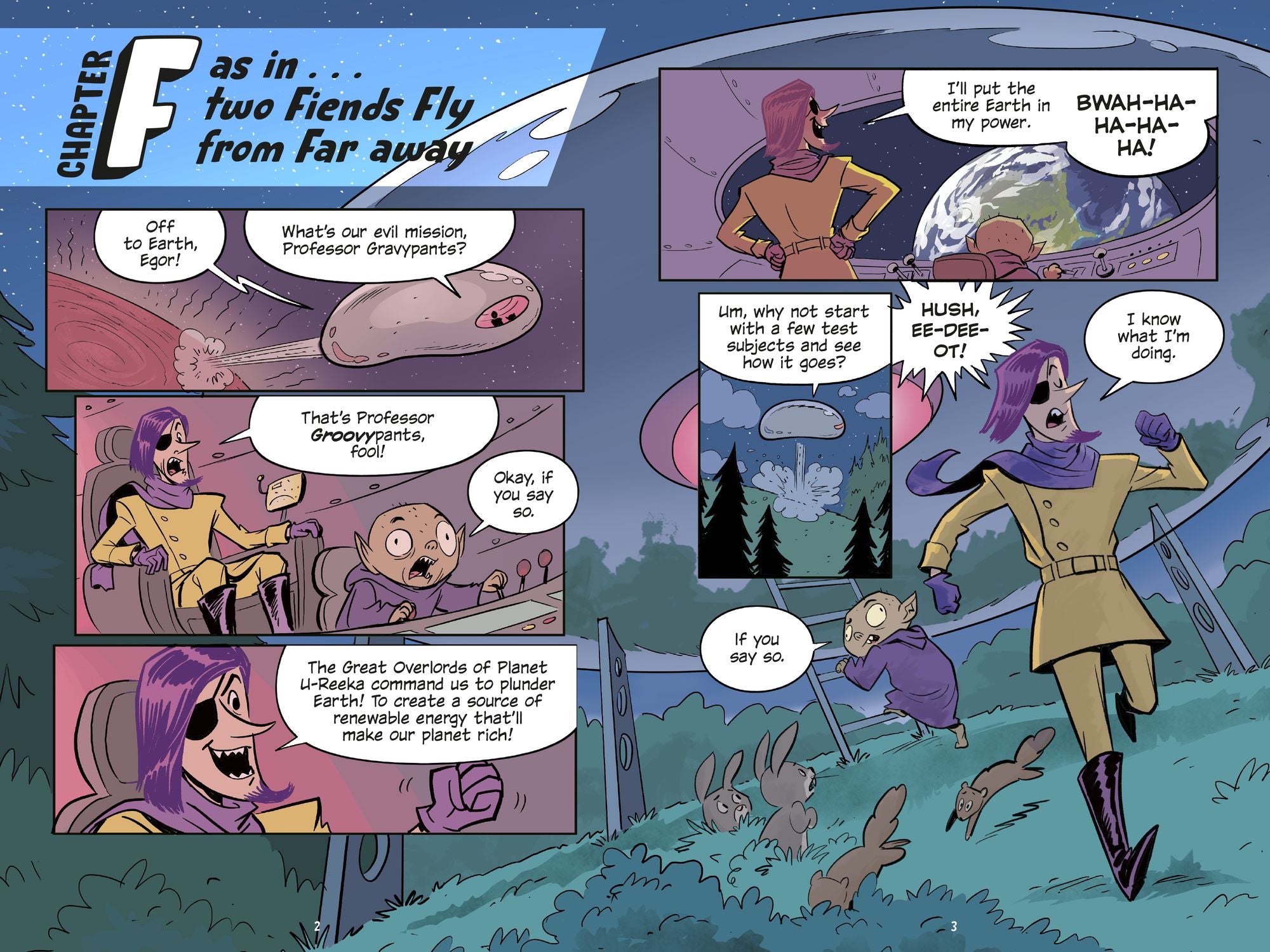 Fart Boy and Reeky Dog