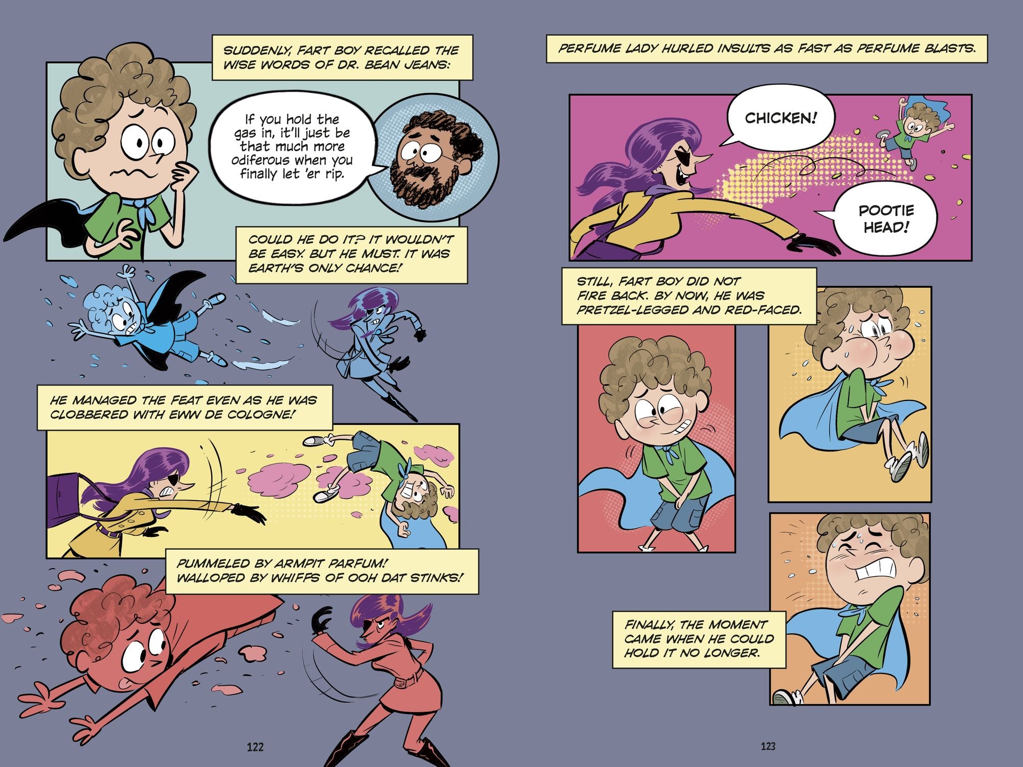 Fart Boy and Reeky Dog