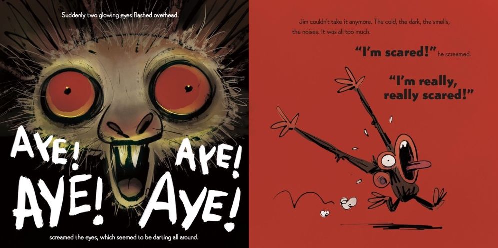 Grumpy Monkey Don't Be Scared: Includes Scary Stickers